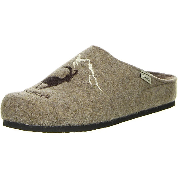Herren Hausschuhe (Bergsteiger) Beige - Beige 2 Herren Hausschuhe (Bergsteiger) Beige - Beige
