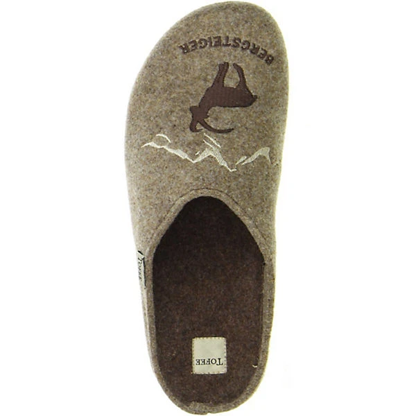 Herren Hausschuhe (Bergsteiger) Beige - Beige 8 Herren Hausschuhe (Bergsteiger) Beige - Beige – Bild 7