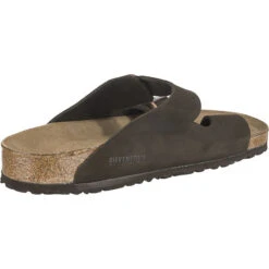Birkenstock Arizona Weichbettung Veloursleder Pantoletten Normal -Modeschuhgeschäft 10491534 05