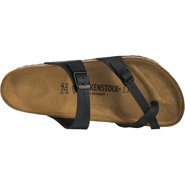 Birkenstock Mayari Birki-flor Zehentrenner Normal - Schwarz 7 Birkenstock Mayari Birki-flor Zehentrenner Normal - Schwarz – Bild 5