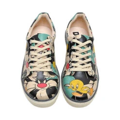 DOGO Sneaker Catch Me If You Can Tweety Sneakers Low - Mehrfarbig -Modeschuhgeschäft 10991657 06