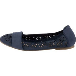 Klassische Ballerinas - Dunkelblau 11 Klassische Ballerinas - Dunkelblau -Modeschuhgeschäft 12820874 03