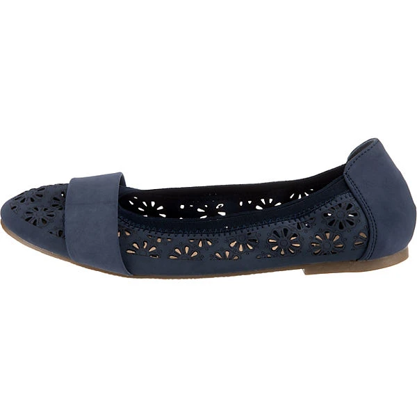 Klassische Ballerinas - Dunkelblau 5 Klassische Ballerinas - Dunkelblau – Bild 3