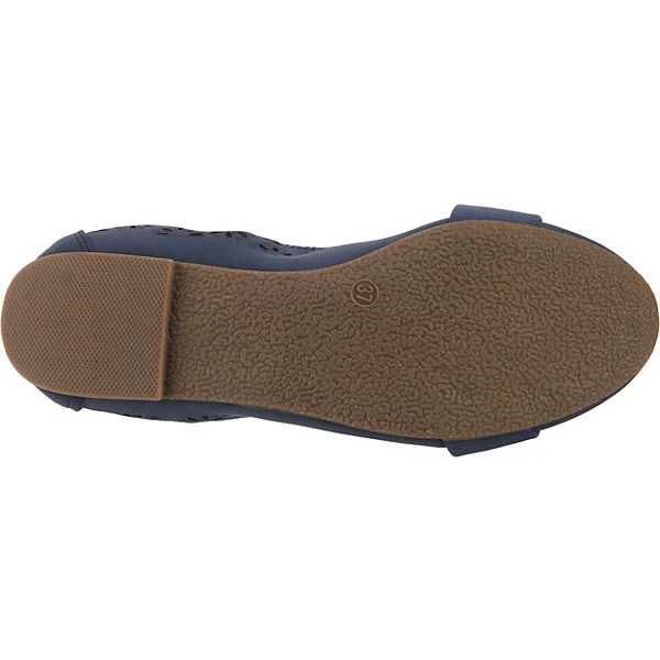 Klassische Ballerinas - Dunkelblau 9 Klassische Ballerinas - Dunkelblau – Bild 7