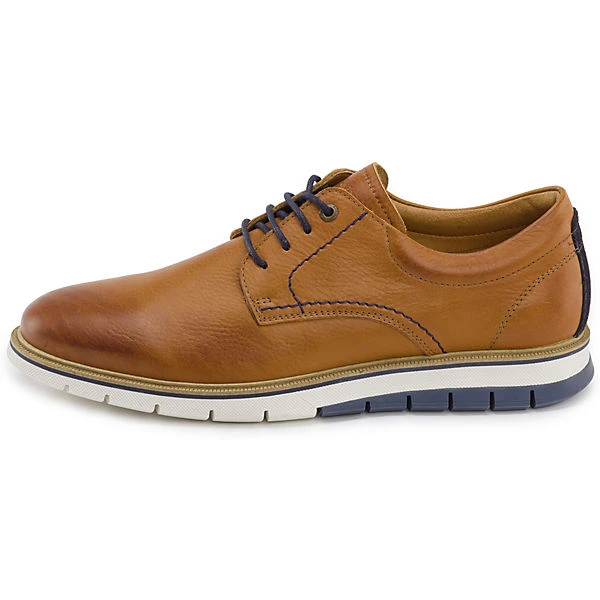 Salamander Matheus Komfort-Halbschuhe - Cognac 4 Salamander Matheus Komfort-Halbschuhe - Cognac – Bild 2