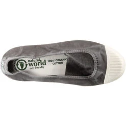 NATURAL WORLD Old Apricot Sportliche Ballerinas - Grau Modell 1 -Modeschuhgeschäft 13815219 06