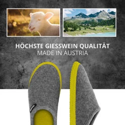 Giesswein Woolpops Hüttenschuhe -Modeschuhgeschäft 16919345 03