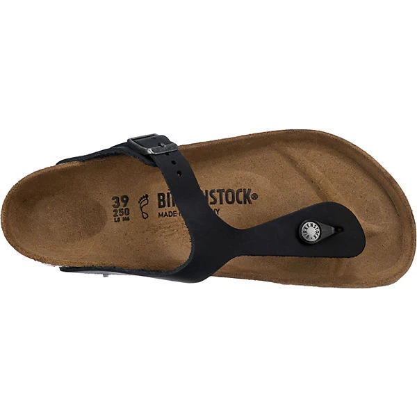 Birkenstock Gizeh Nubukleder Geölt Zehentrenner Normal - Schwarz Modell 1 8 Birkenstock Gizeh Nubukleder Geölt Zehentrenner Normal - Schwarz Modell 1 – Bild 6
