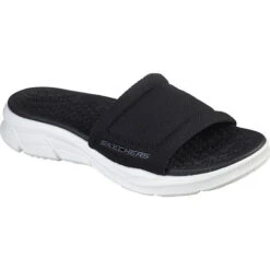 Skechers Equalizer 4.0 Sandal Sevlte Komfort-Pantoletten - Schwarz