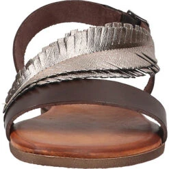 Sandalen Riemchensandaletten - Schwarz/silber -Modeschuhgeschäft 18920472 03