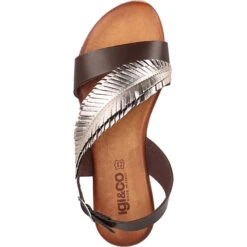 Sandalen Riemchensandaletten - Schwarz/silber -Modeschuhgeschäft 18920472 06