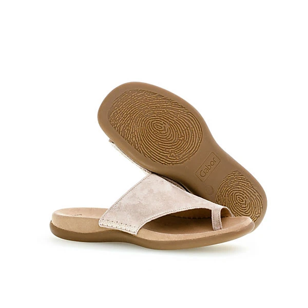 Gabor Zehentrenner Effektleder Rosa Klassische Sandalen - Rosa 7 Gabor Zehentrenner Effektleder Rosa Klassische Sandalen - Rosa – Bild 5