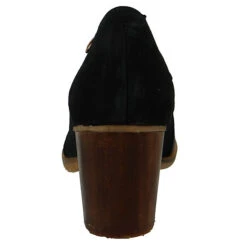 El Naturalista Damen Hochfrontpumps Pumps Picot N5114 Schwarz Black Leder Klassische Pumps - Schwarz -Modeschuhgeschäft 20006890 04