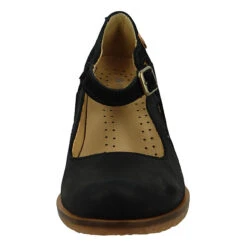 El Naturalista Damen Hochfrontpumps Pumps Picot N5114 Schwarz Black Leder Klassische Pumps - Schwarz -Modeschuhgeschäft 20006890 06