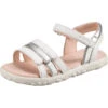 Geox Sandalen HAITI Für Mädchen - Weiß-kombi -Modeschuhgeschäft 22986081 01
