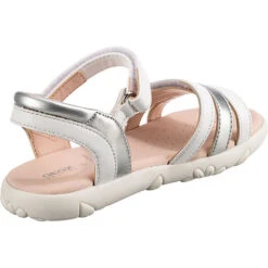 Geox Sandalen HAITI Für Mädchen - Weiß-kombi -Modeschuhgeschäft 22986081 05
