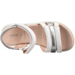 Geox Sandalen HAITI Für Mädchen - Weiß-kombi -Modeschuhgeschäft 22986081 06