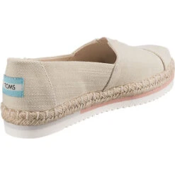 Toms Alpargata Platform Rope Espadrilles - Beige -Modeschuhgeschäft 23118950 05