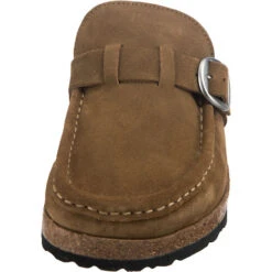 Birkenstock Buckley Veloursleder Lammfell Clogs Normal - Braun 12 Birkenstock Buckley Veloursleder Lammfell Clogs Normal - Braun -Modeschuhgeschäft 24681434 04