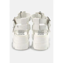 Buffalo Plateausandale GLD ZIP Plateau-Sandaletten - Weiß -Modeschuhgeschäft 25880471 05