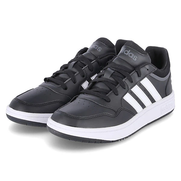 ADIDAS Basketballschuhe HOOPS 3.0 Sportschuhe - Schwarz