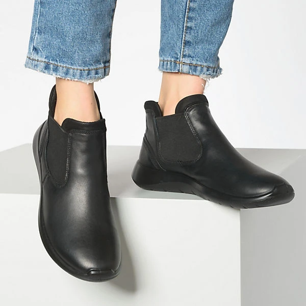 ECCO Soft 5 Chelsea Boots - Schwarz 4 ECCO Soft 5 Chelsea Boots - Schwarz – Bild 2